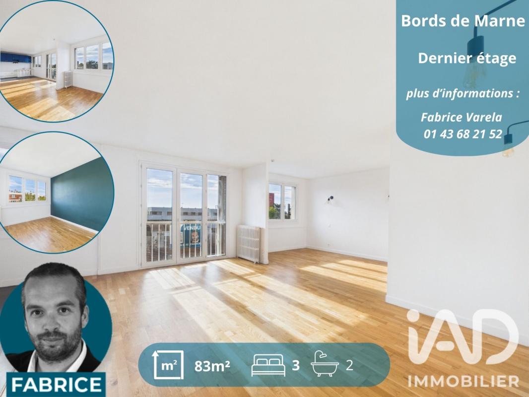 Appartement 4 Pièce(s) Maisons-Alfort