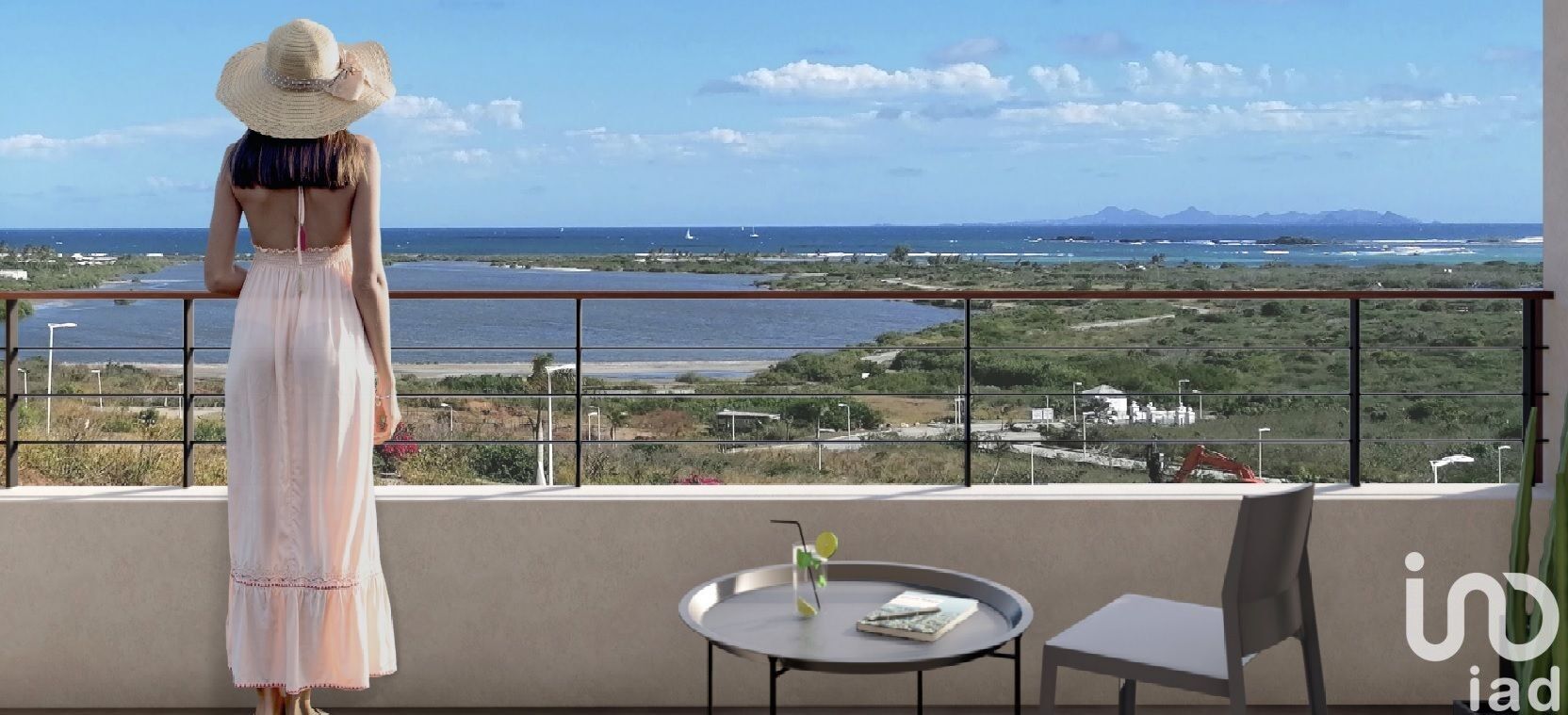 Appartement 2 Pièce(s) Saint-Martin