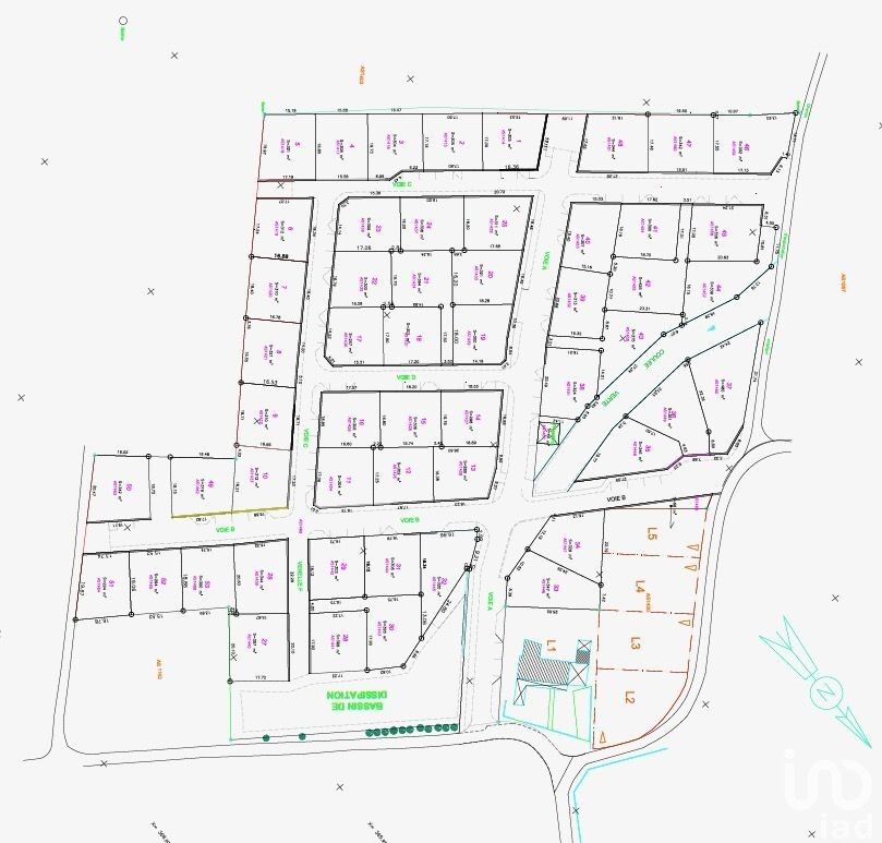 Terrain  Saint-Benoît