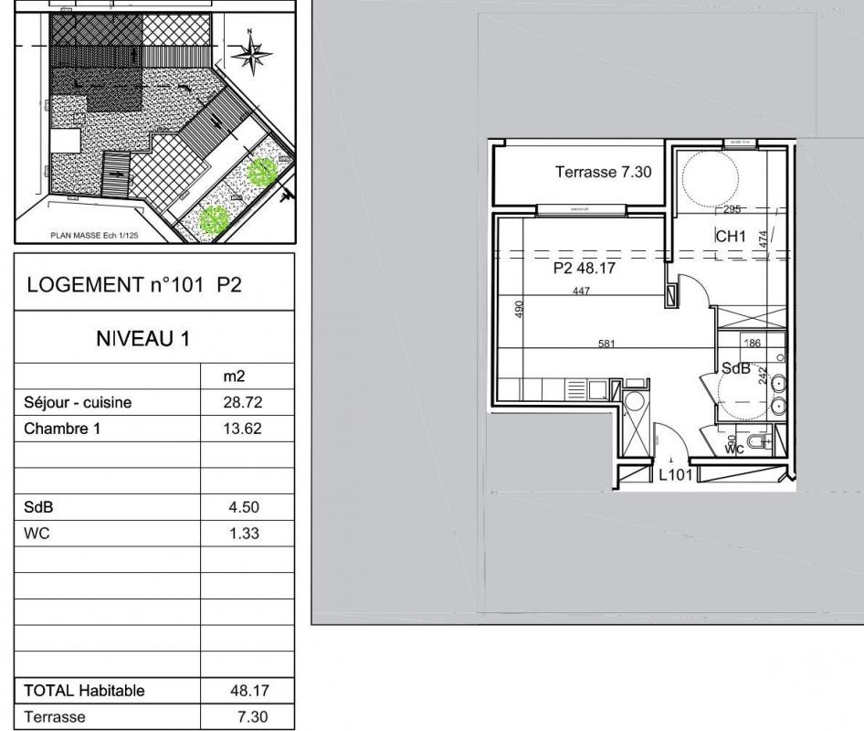 Appartement 2 Pièce(s) Nîmes - Photo 5