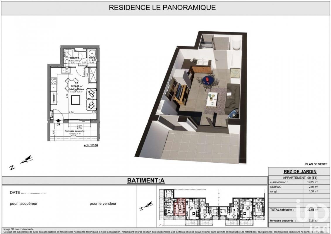 Appartement 1 Pièce(s) Bastelicaccia - Photo 8