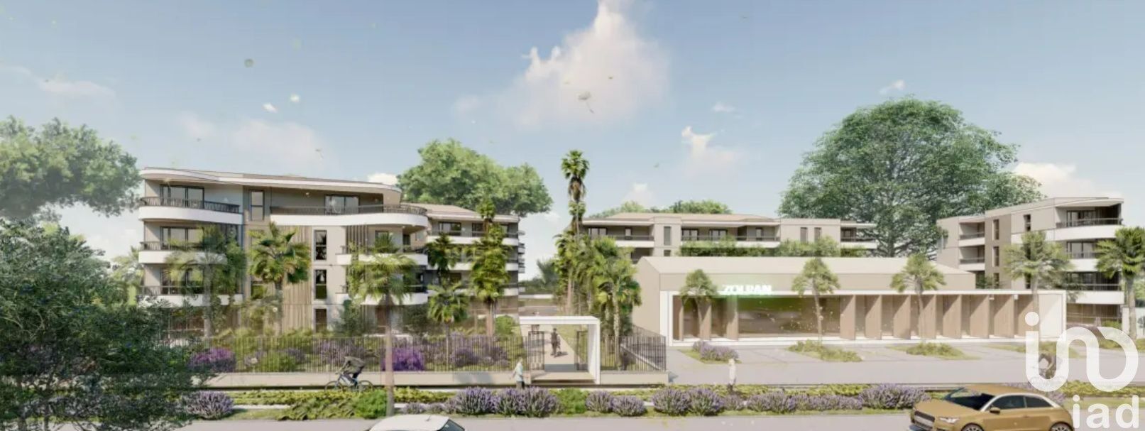 Appartement 3 Pièce(s) Cagnes-sur-Mer - Photo 3