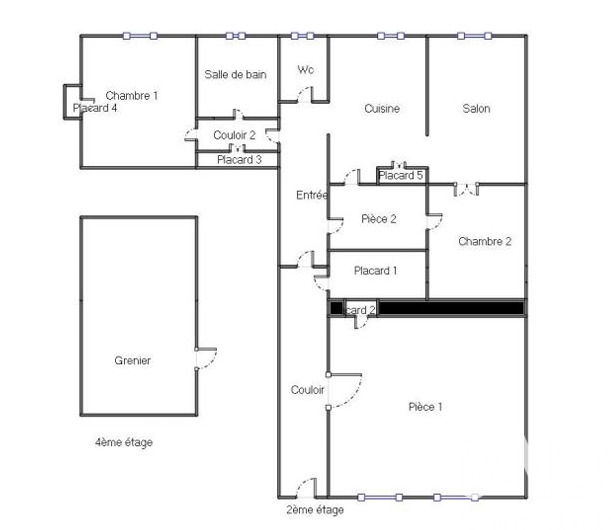 Appartement 5 Pièce(s) Privas