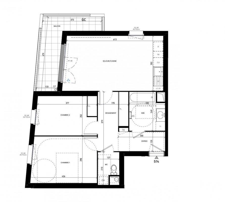 Appartement 3 Pièce(s) Étiolles - Photo 2