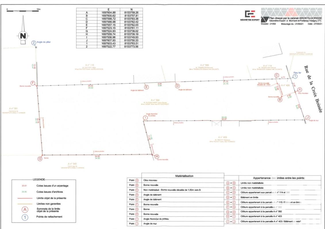Terrain  Grandpuits-Bailly-Carrois