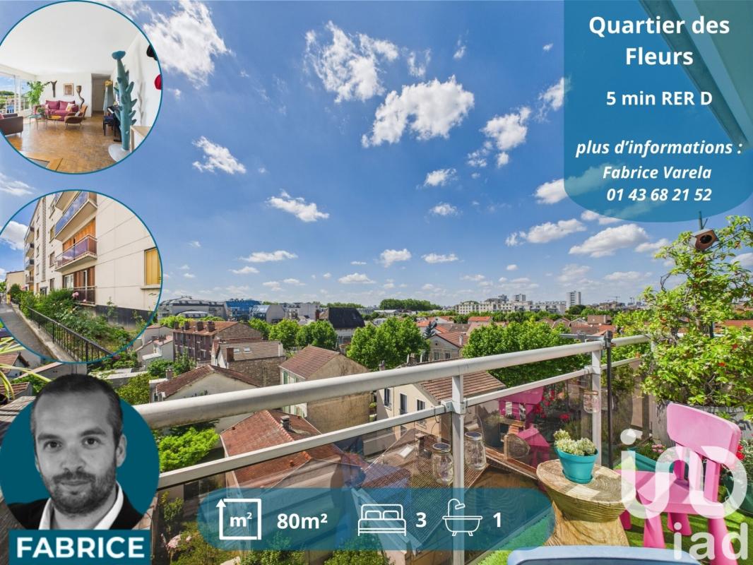Appartement 4 Pièce(s) Alfortville