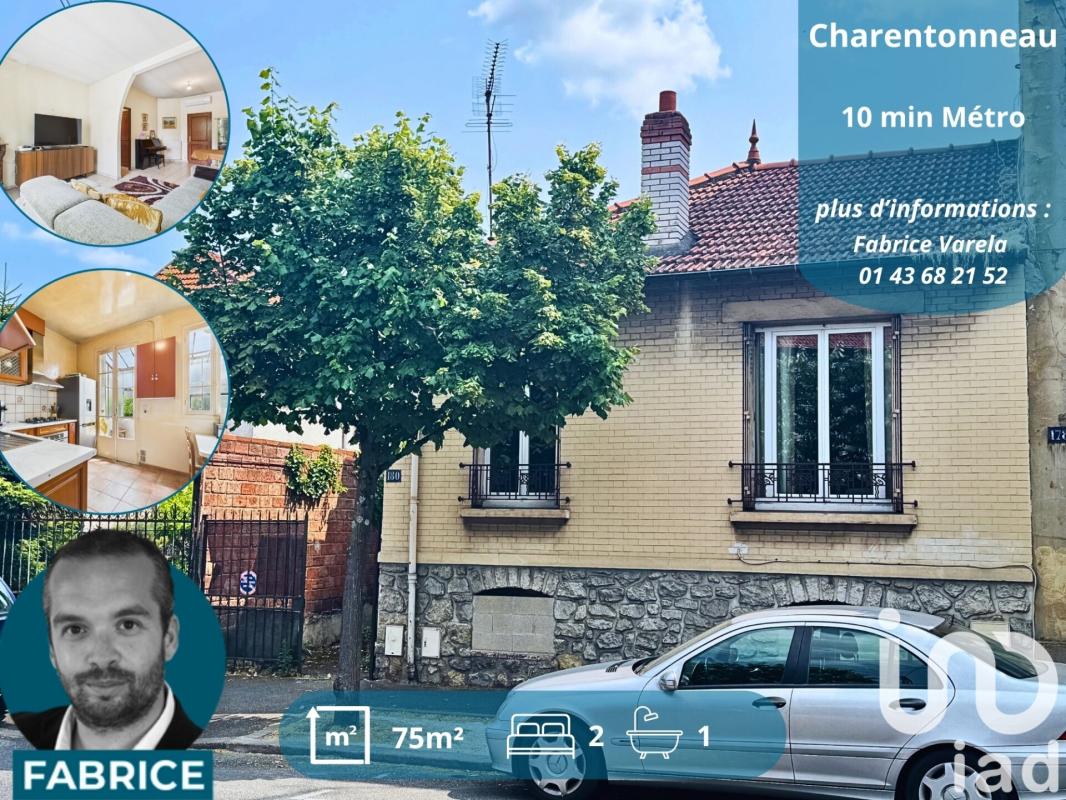 Maison 3 Pièce(s) Maisons-Alfort
