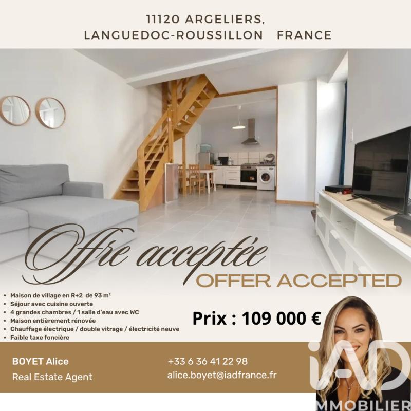 Maison de village 5 Pièce(s) Argeliers