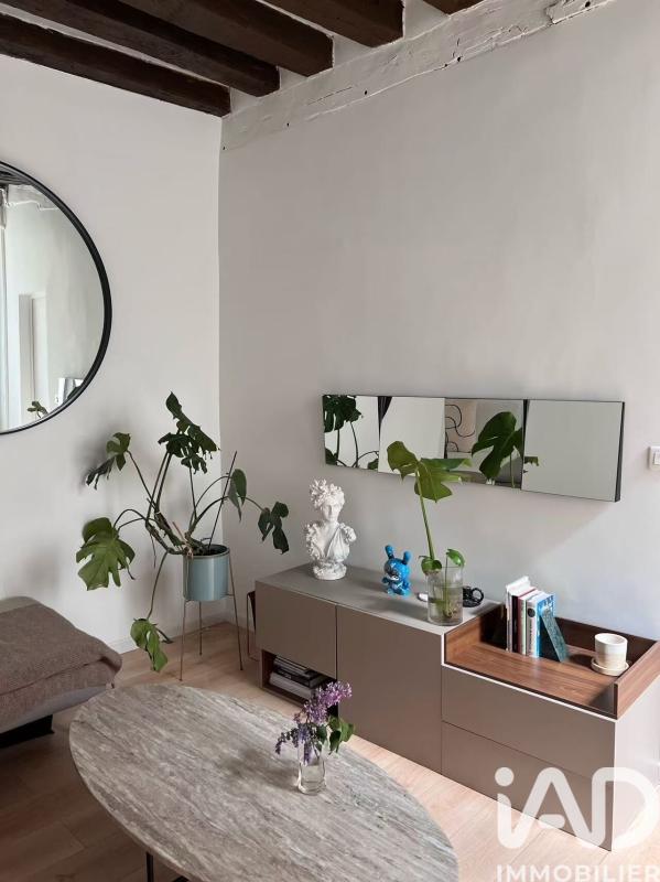 Appartement 2 Pièce(s) Paris 4eme Arrondissement