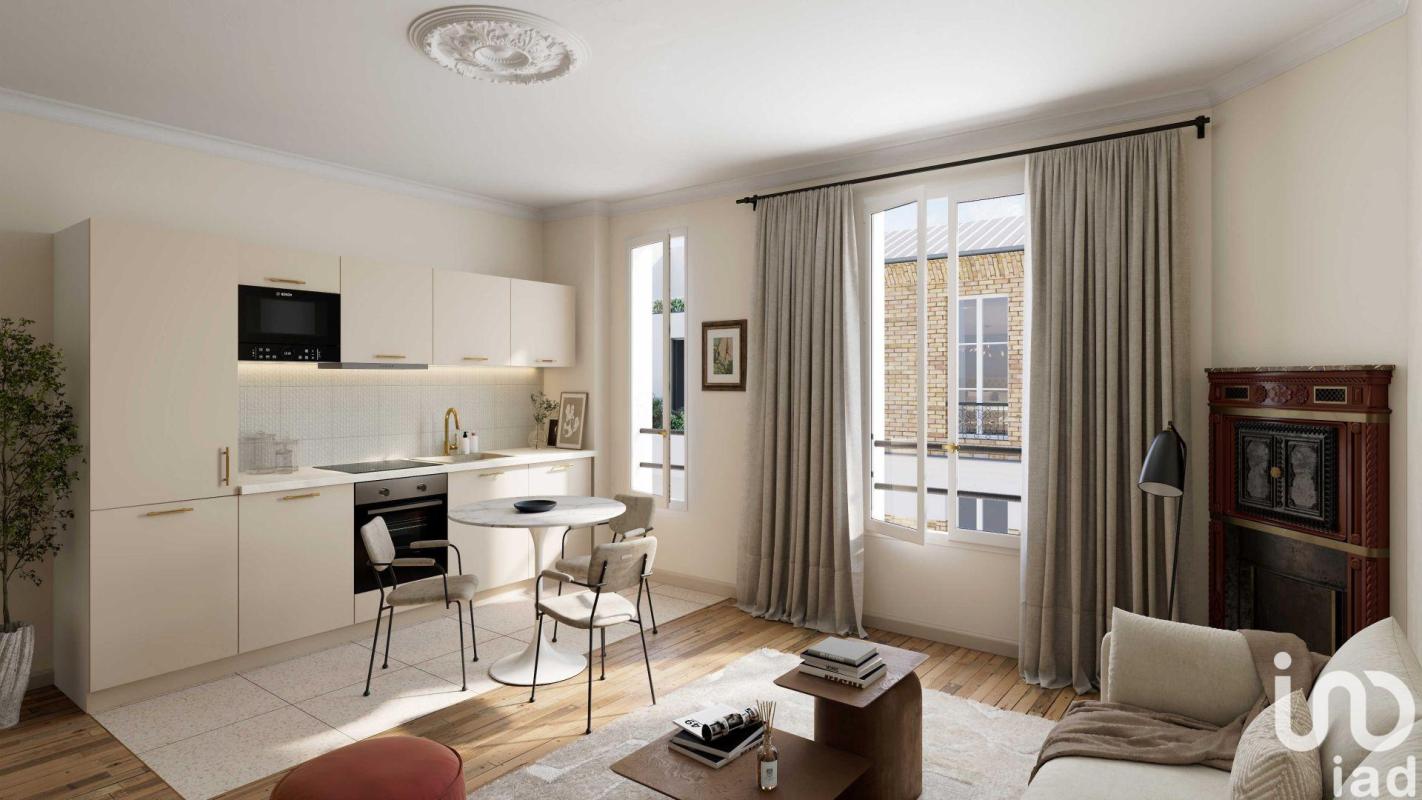Appartement 3 Pièce(s) Levallois-Perret