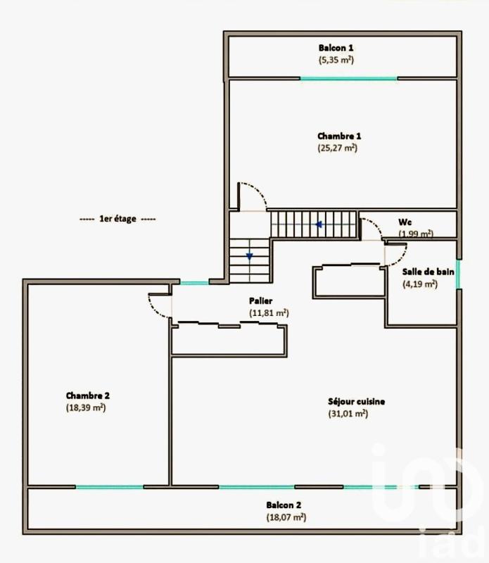 Appartement 4 Pièce(s) Bonneuil-sur-Marne
