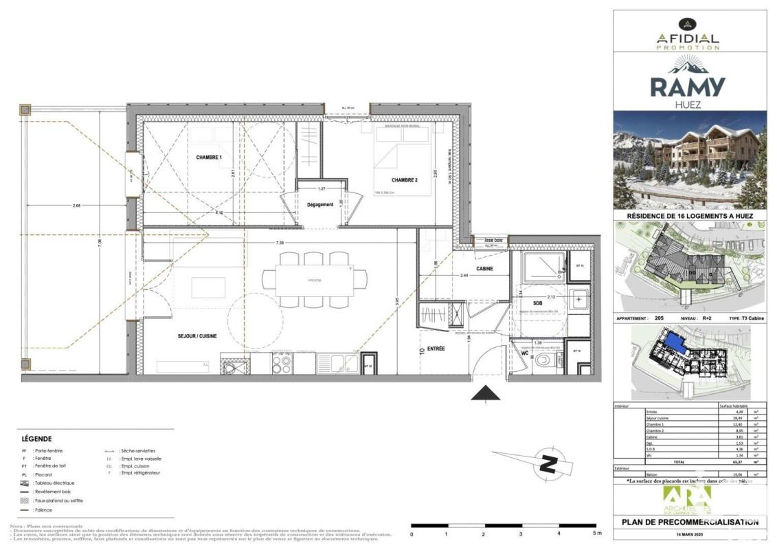 Appartement 3 Pièce(s) Huez - Photo 5