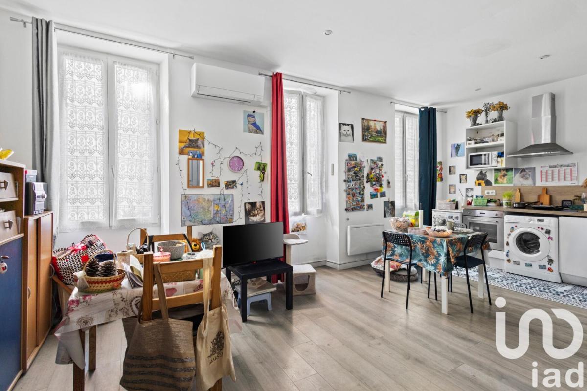 Appartement 2 Pièce(s) Marseille 3eme Arrondissement