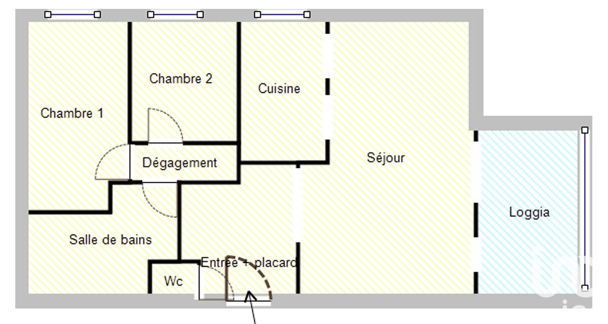 Appartement 3 Pièce(s) Saint-Laurent-du-Var