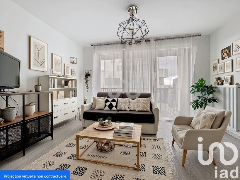 Appartement 2 Pièce(s) Bussy-Saint-Georges