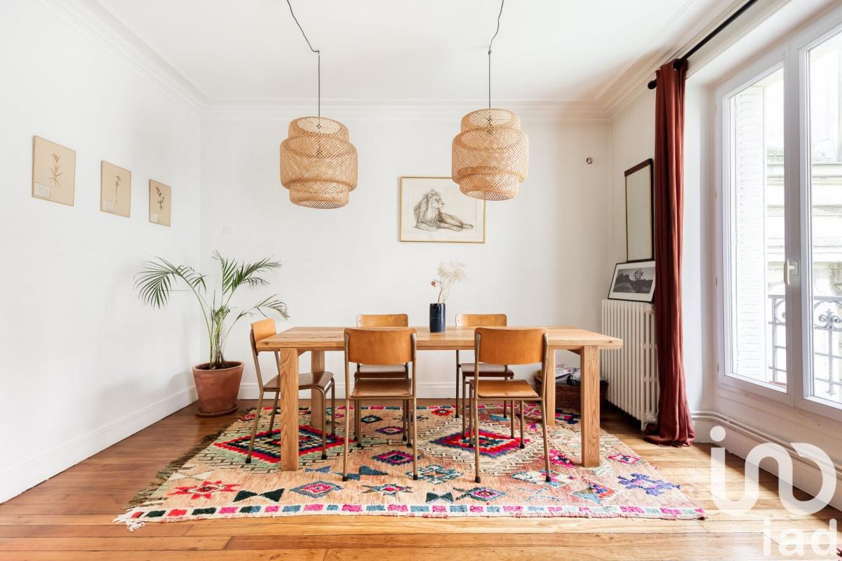 Appartement 5 Pièce(s) Paris 18eme Arrondissement
