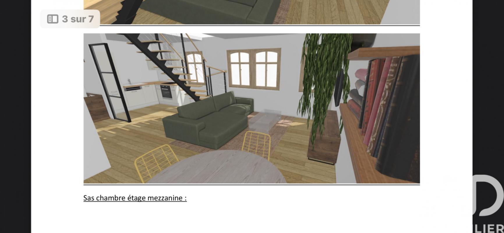 Appartement 1 Pièce(s) Hauts de Bienne