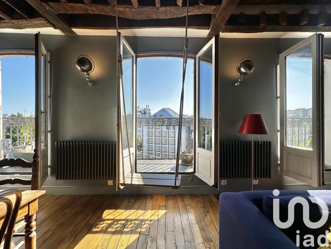 Appartement 3 Pièce(s) Paris 19eme Arrondissement