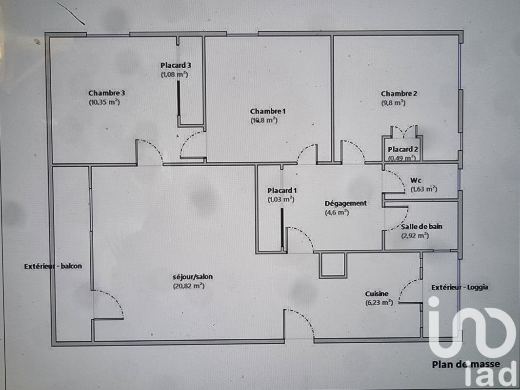 Appartement 4 Pièce(s) Nîmes