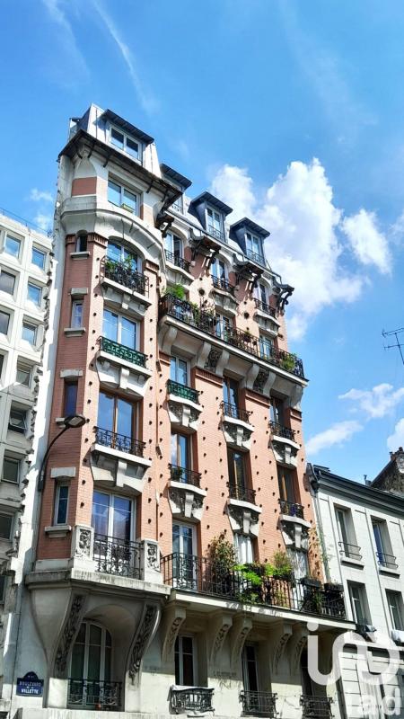 Appartement 2 Pièce(s) Paris 19eme Arrondissement