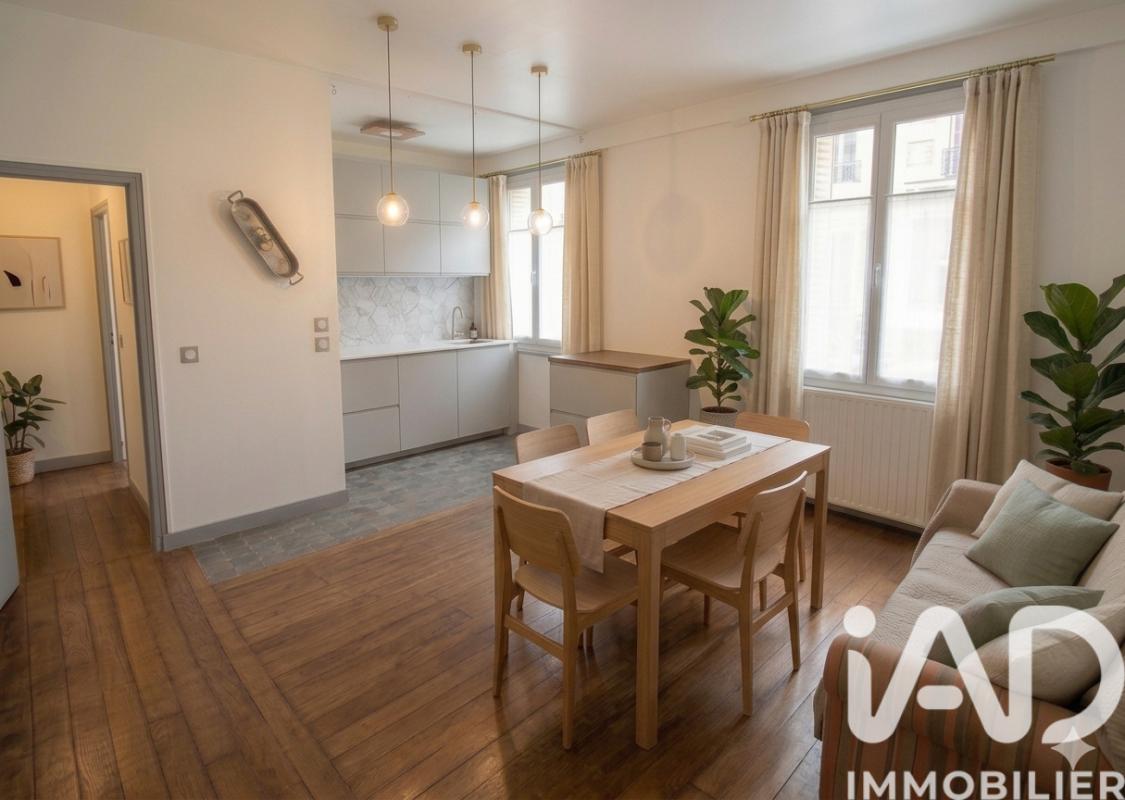 Appartement 2 Pièce(s) Paris 20eme Arrondissement