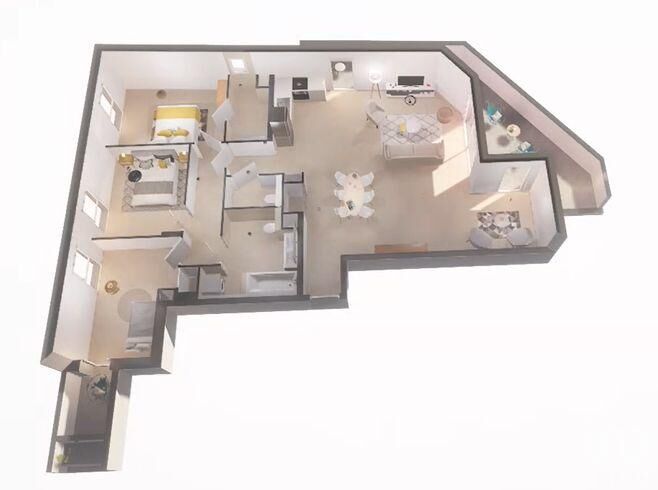 Appartement 4 Pièce(s) Cagnes-sur-Mer - Photo 3