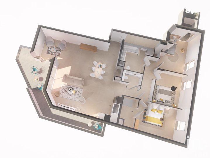 Appartement 4 Pièce(s) Cagnes-sur-Mer - Photo 3