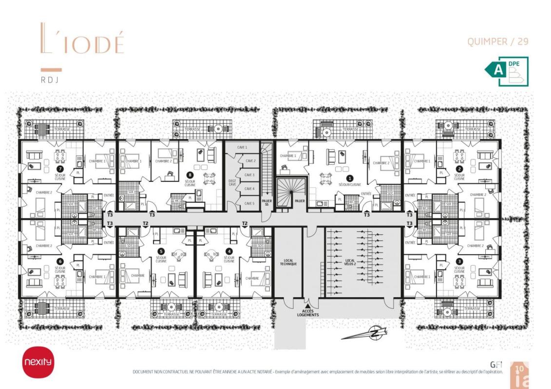 Appartement 3 Pièce(s) Quimper - Photo 3