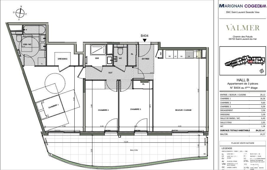 Appartement 4 Pièce(s) Saint-Laurent-du-Var - Photo 13