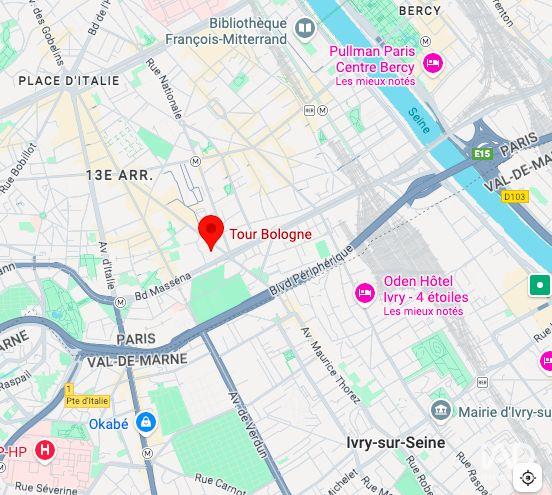 Parking  Paris 13eme Arrondissement