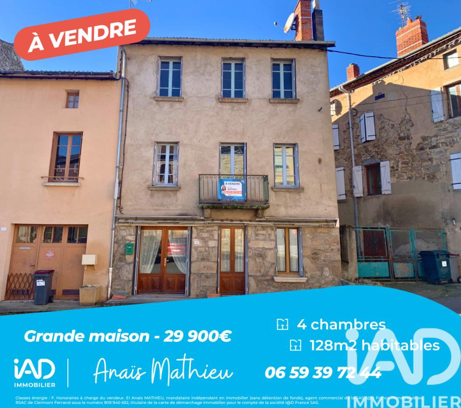 Maison 7 Pièce(s) Le Vernet-Chaméane