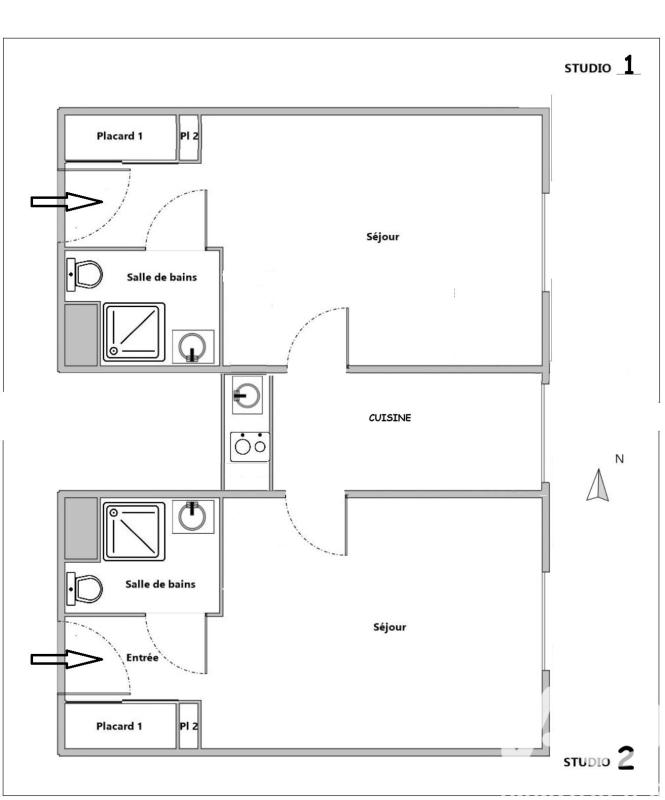 Appartement 3 Pièce(s) Rouen