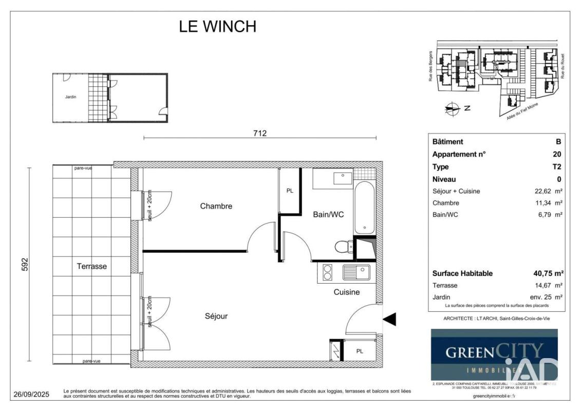 Appartement 2 Pièce(s) Olonne-sur-Mer - Photo 2