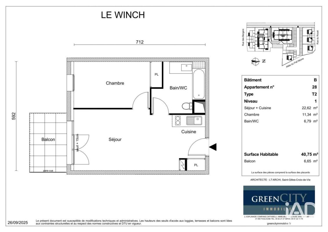 Appartement 2 Pièce(s) Olonne-sur-Mer - Photo 2