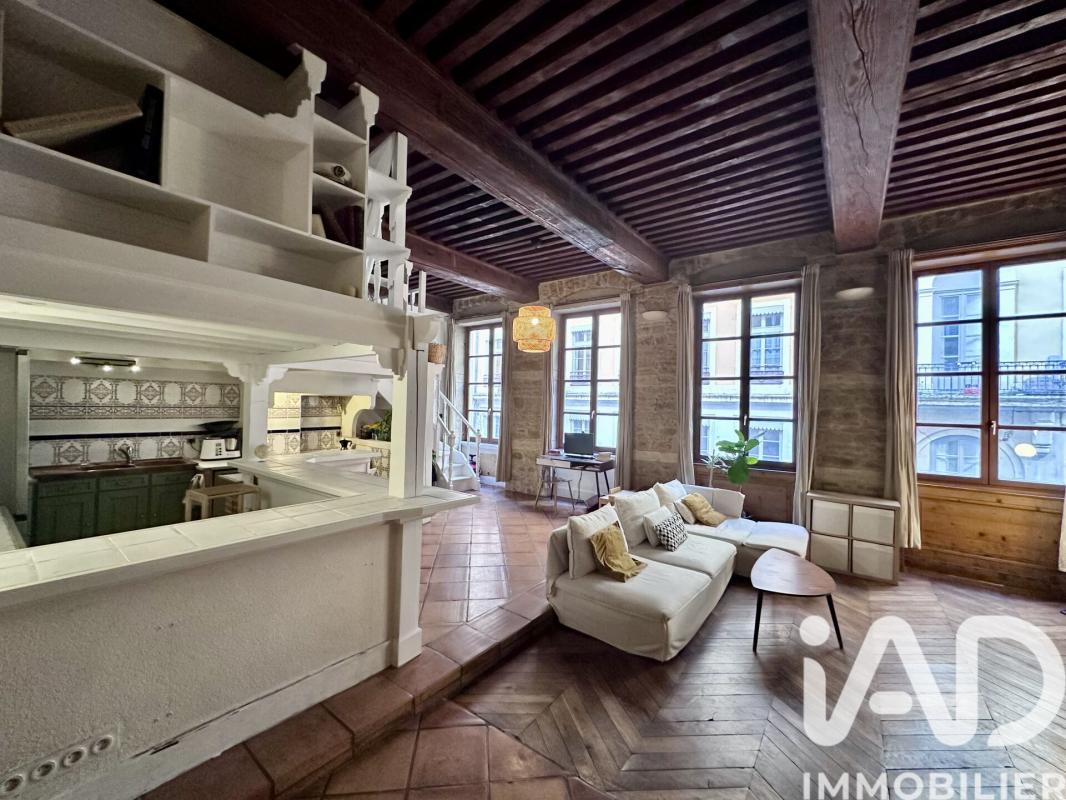 Appartement 3 Pièce(s) Lyon 1er Arrondissement