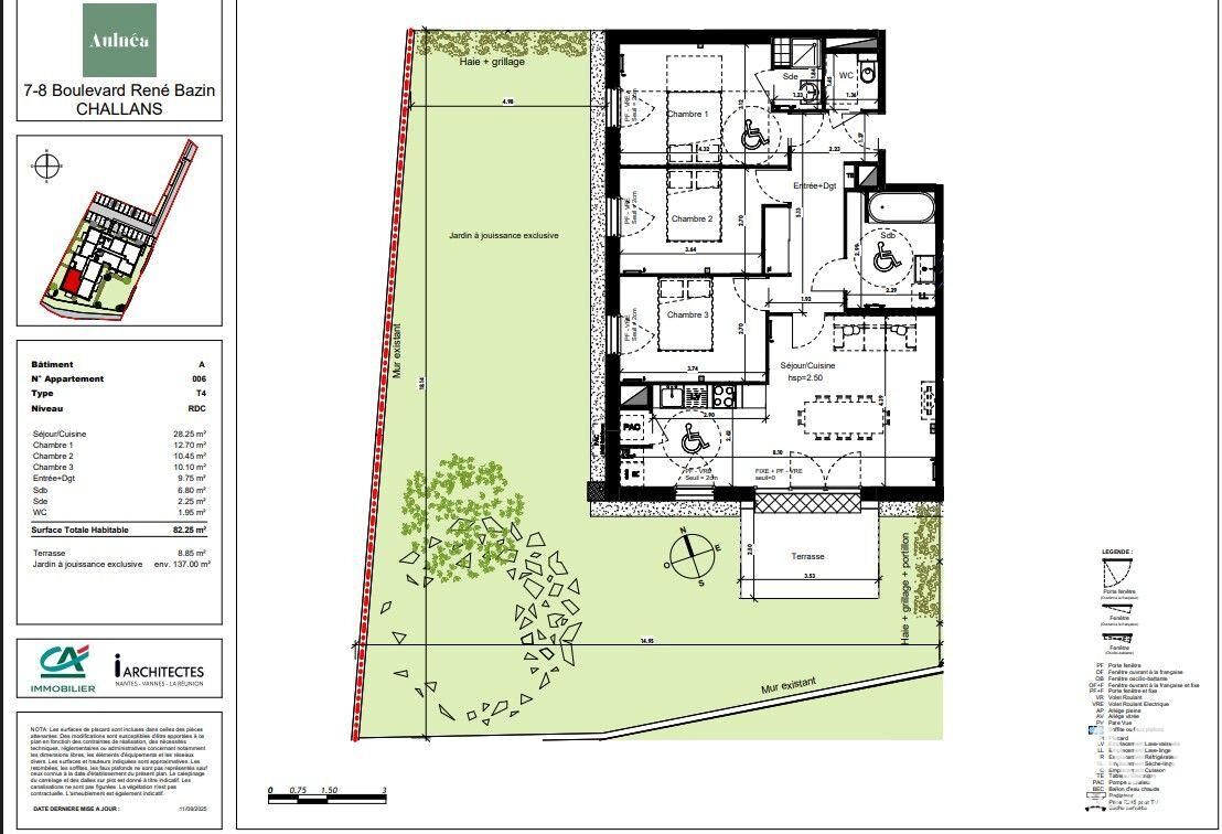 Appartement 4 Pièce(s) Challans