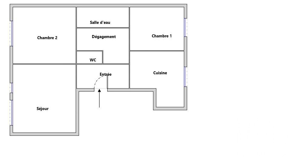 Appartement 3 Pièce(s) Échirolles - Photo 16
