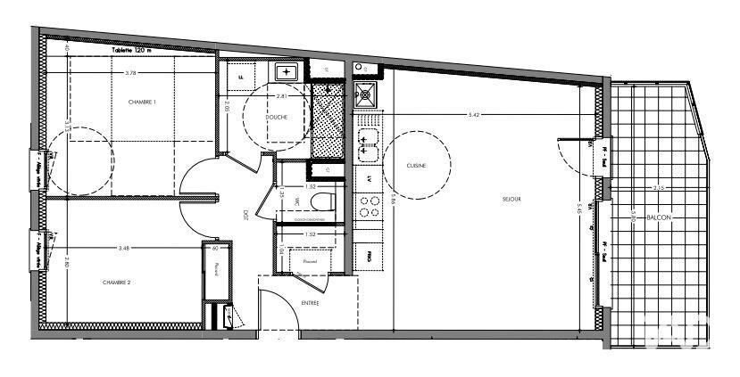 Appartement 3 Pièce(s) Sassenage