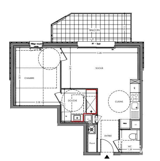 Appartement 2 Pièce(s) Sassenage