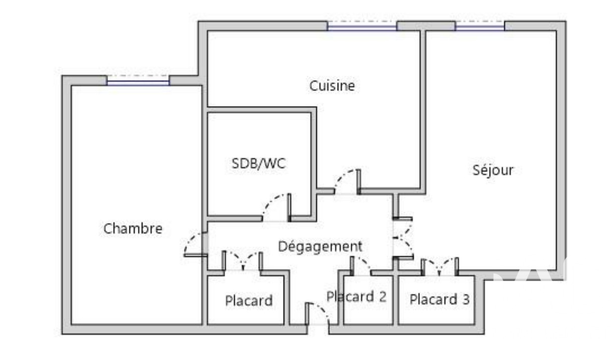 Appartement 2 Pièce(s) Villeurbanne