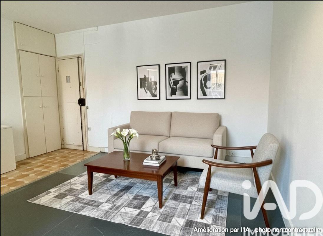 Appartement 1 Pièce(s) Issy-les-Moulineaux