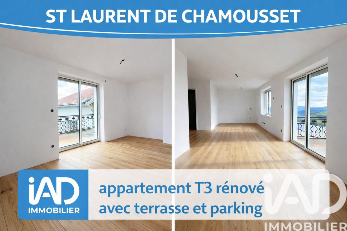 Appartement 3 Pièce(s) Saint-Laurent-de-Chamousset - Photo 1