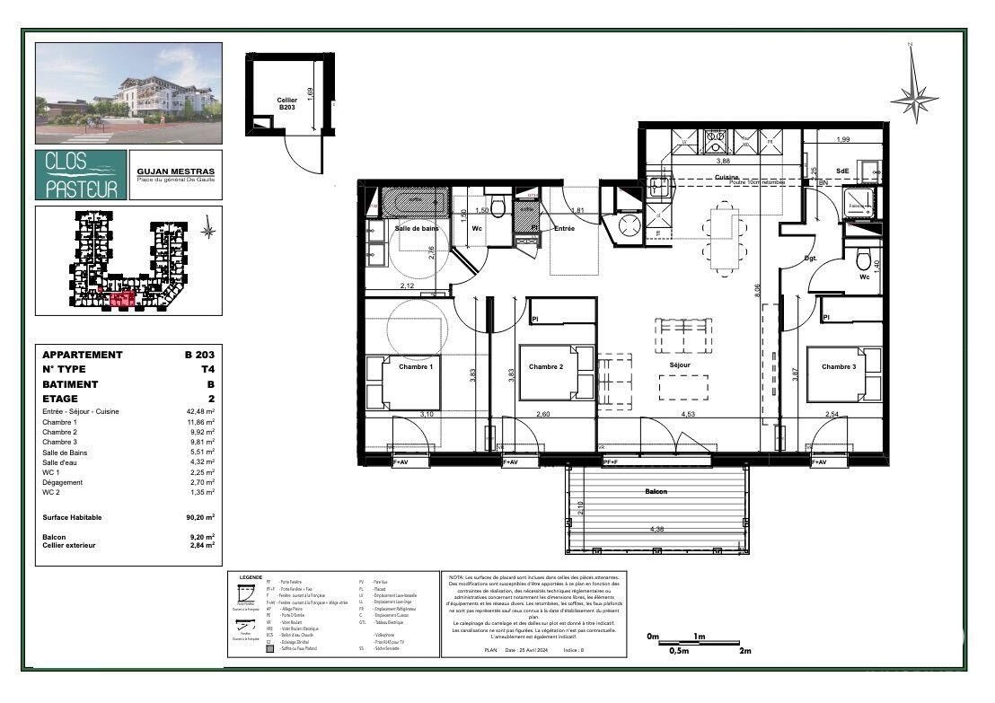 Appartement 4 Pièce(s) Gujan-Mestras - Photo 7