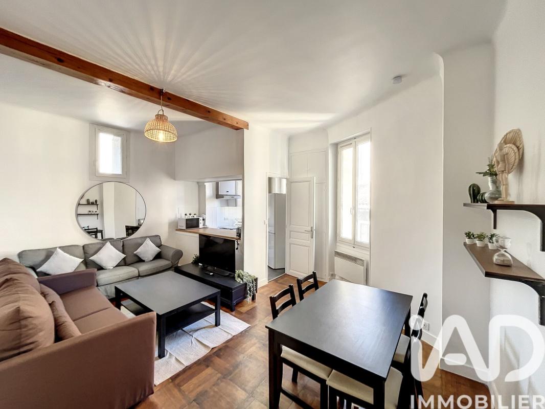 Appartement 2 Pièce(s) Marseille 6eme Arrondissement