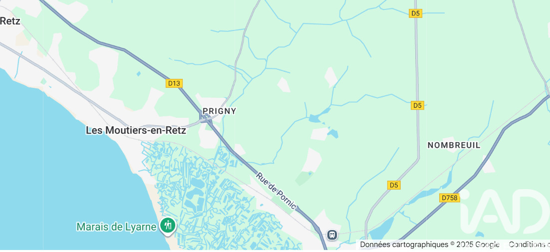 Terrain  Les Moutiers-en-Retz