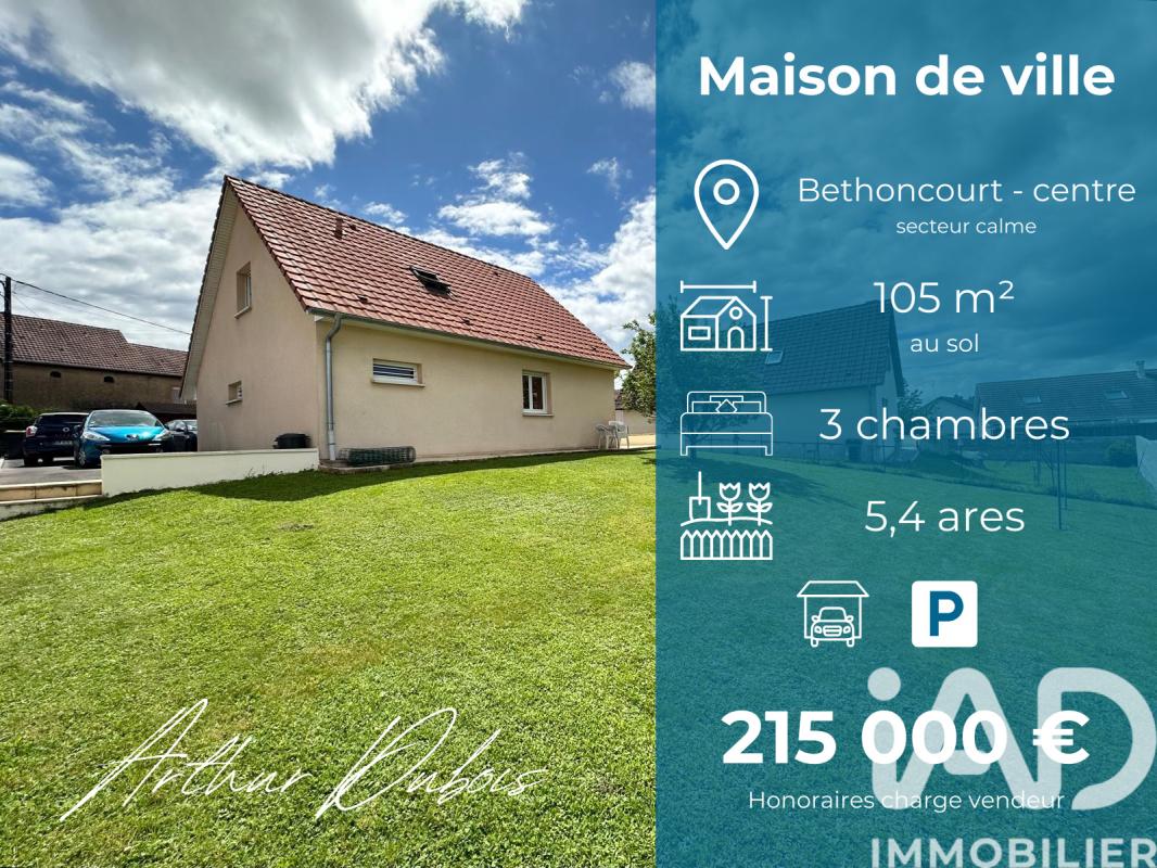 Maison 5 Pièce(s) Bethoncourt