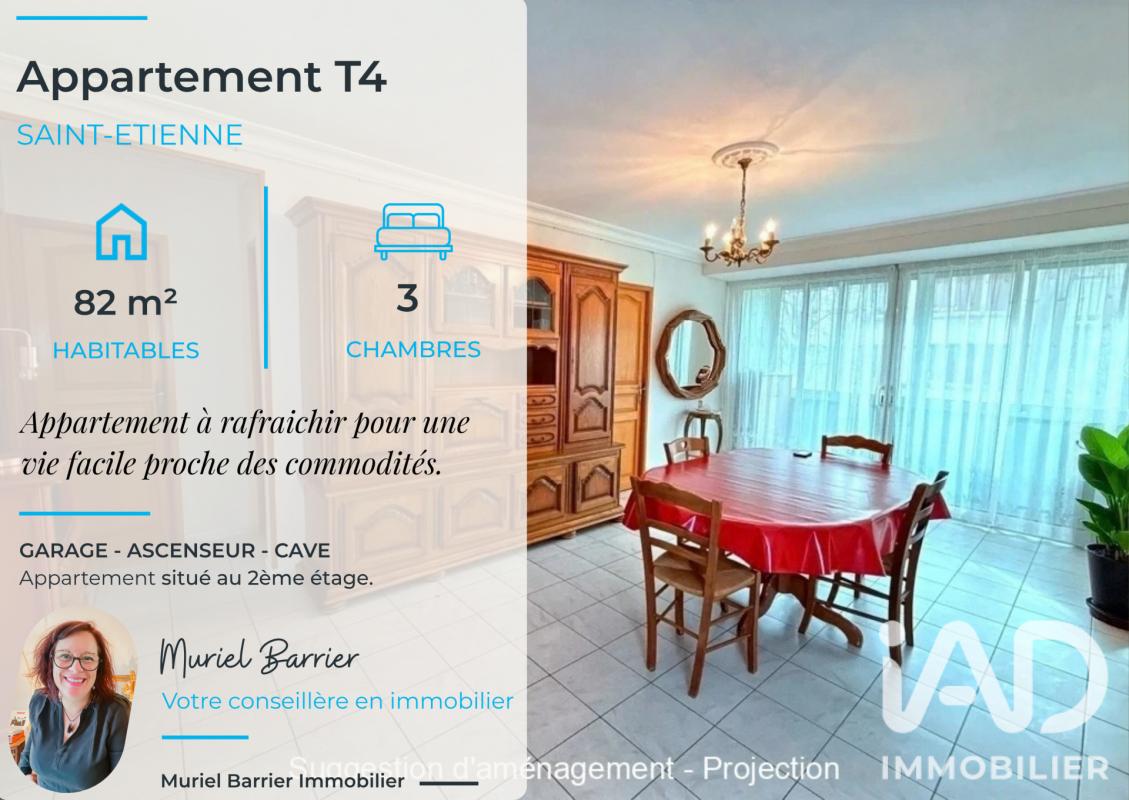 Appartement 4 Pièce(s) Saint-Étienne