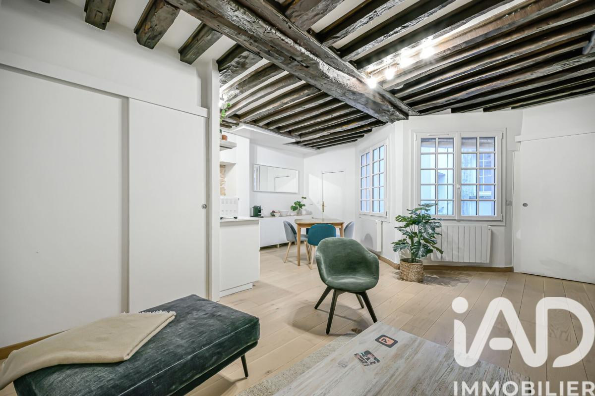 Appartement 2 Pièce(s) Paris 4eme Arrondissement