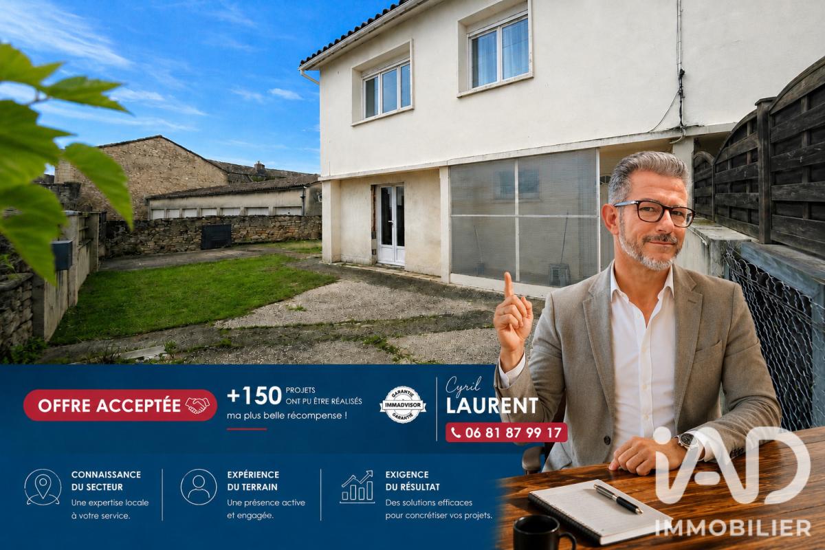 Maison de ville 6 Pièce(s) La Rochefoucauld-en-Angoumois