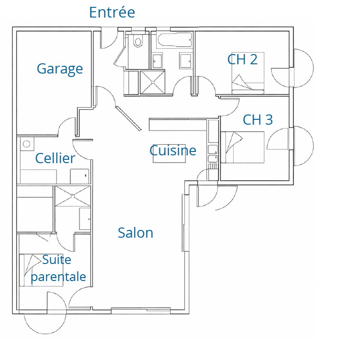 Maison 4 Pièce(s) Le Gua